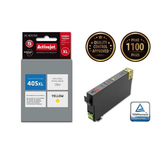 Мастило Activejet AE-405YNX (заместител за Epson 405XL