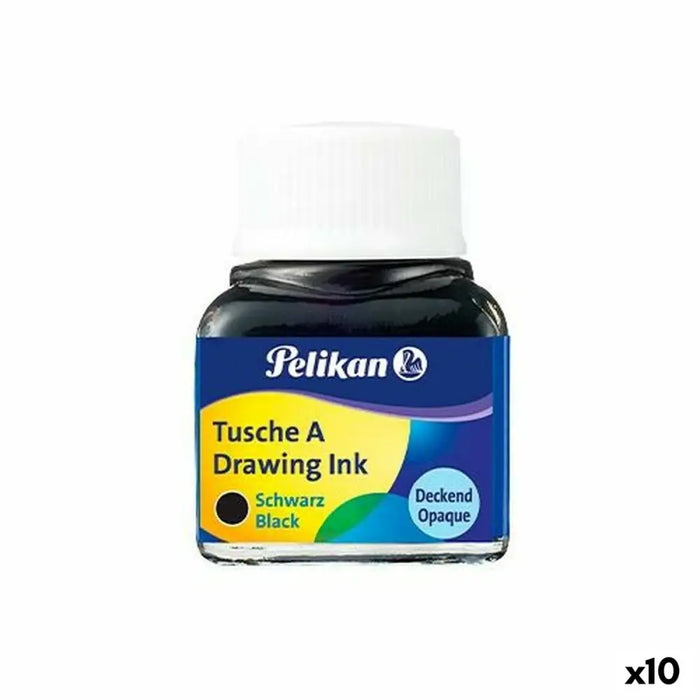 Мастило Pelikan Nº17 Черен 10 ml (10 броя)