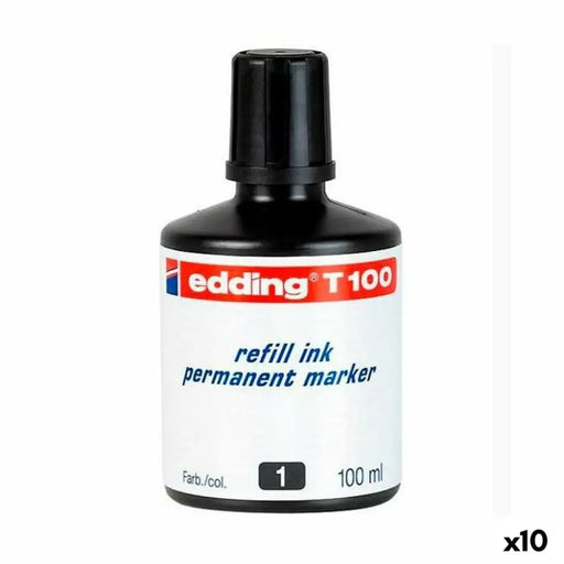 Мастило пълнител Edding T100 Постоянен 100 ml (10 броя)