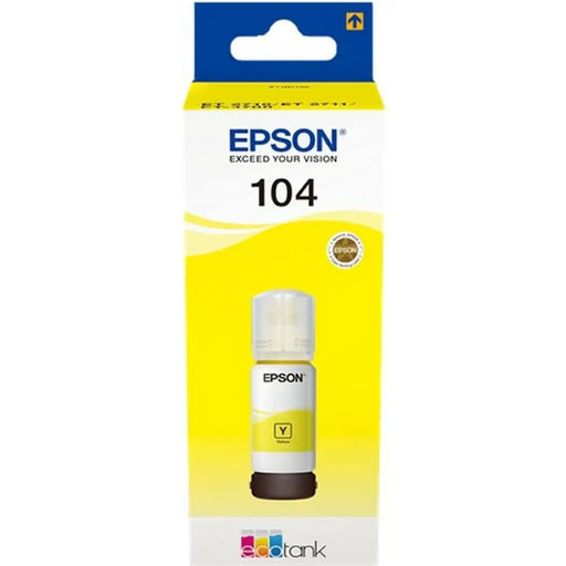 Мастило пълнител Epson 104 Жълт