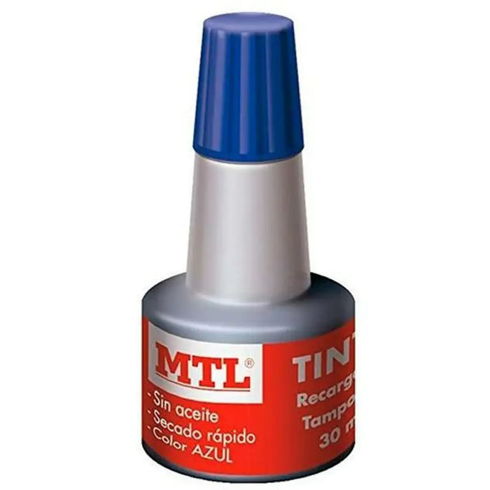 Мастило пълнител MTL Син 30 ml (10 броя)
