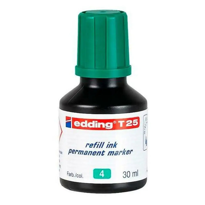 Мастило пълнител Edding T25 Перманентен флумастер Зелен 30
