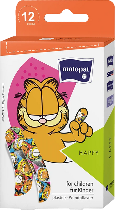 Детски пластири Happy, 12 бр
