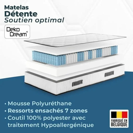 Матрак Вискоеластичен Somnis Beeding 90 x 190 cm