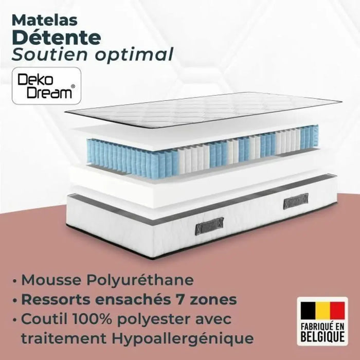 Матрак Вискоеластичен Somnis Beeding 90 x 190 cm