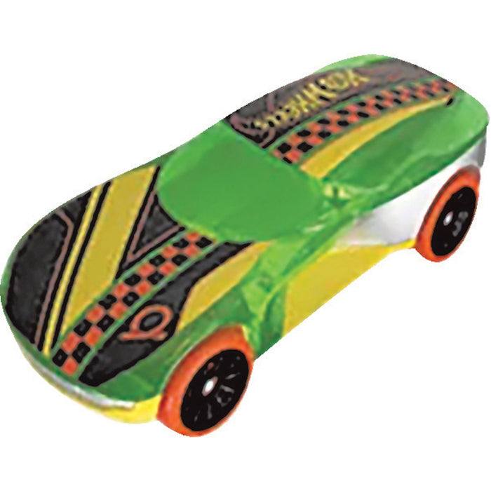 MATTEL WEELS КОМПЛЕКТ С НЕОНОВ СЪСТЕЗАТЕЛ
