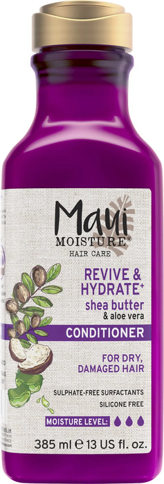 Балсам за коса Revive & Hydrate+ с масло от ший и алое вера, 385 ml