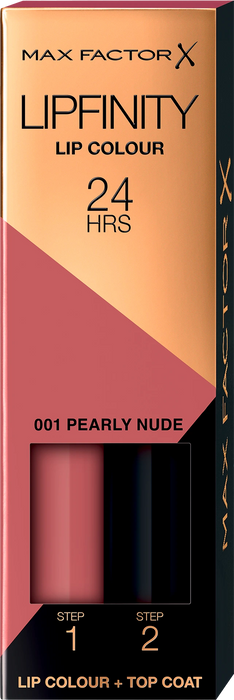 Червило и топ гланц Lipfinity - Nr.001 Pearly Nude, 1 бр