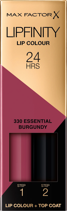 Червило и топ гланц Lipfinity - Nr.330 Essential Burgundy, 1 бр