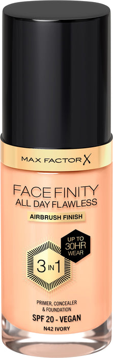 Фон дьо тен FaceFinity All Day Flawless - Nr.42 Ivory, 30 ml