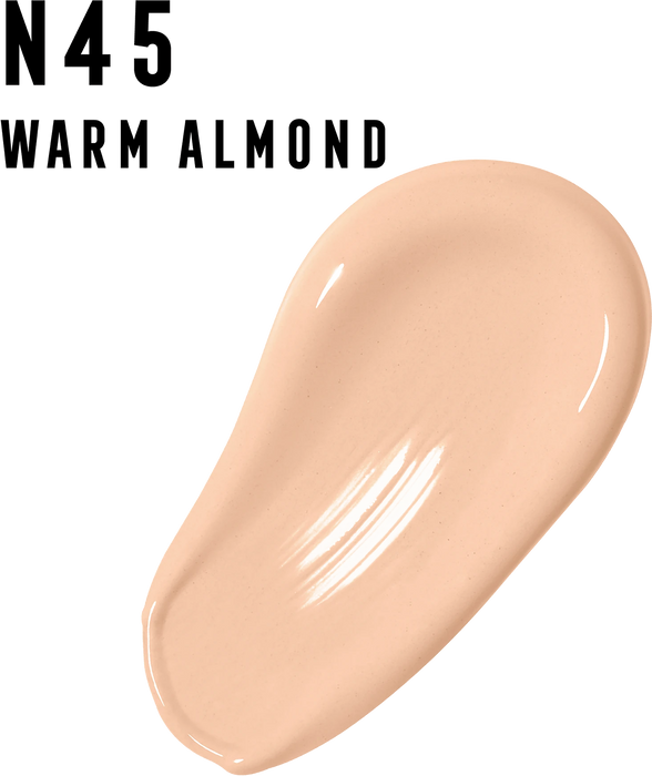 Фон дьо тен FaceFinity All Day Flawless - Nr. 45 Warm Almond, 30 ml