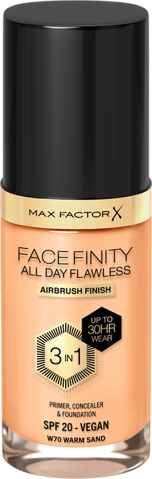 Фон дьо тен FaceFinity All Day Flawless - Nr.70 Warm Sand, 30 ml