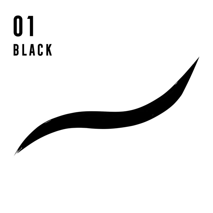 Течна очна линия Masterpiece Matte - Nr. 01 Black, 1 бр