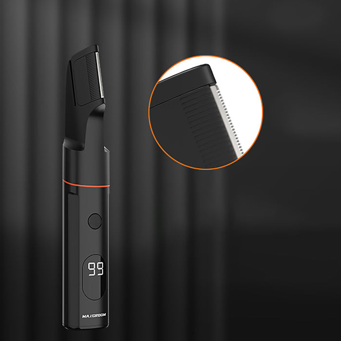 MAXGROOM LK-881 многофункционален тример със сменяеми накрайници - черен