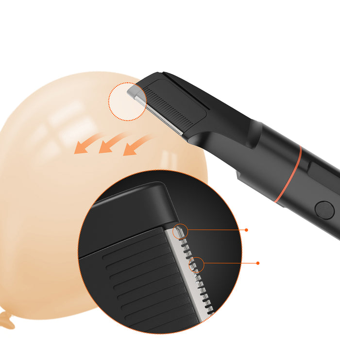 MAXGROOM LK-881 многофункционален тример със сменяеми накрайници - черен