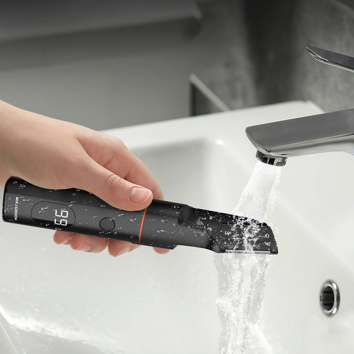 MAXGROOM LK-881 многофункционален тример със сменяеми накрайници - черен