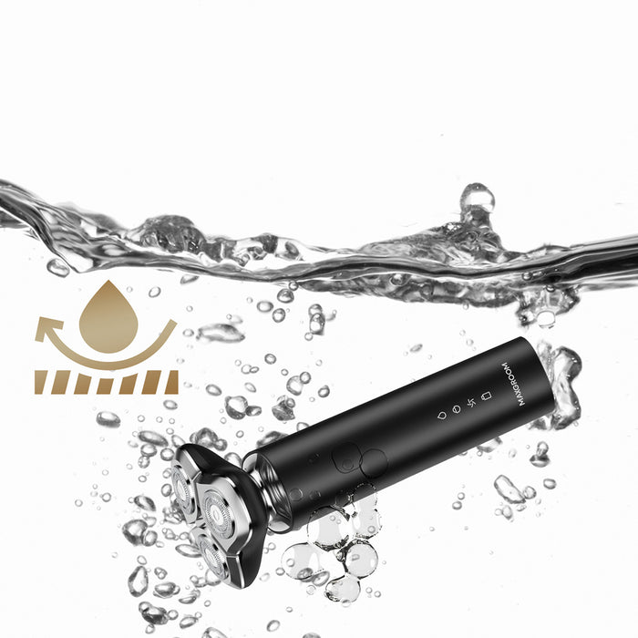 MAXGROOM M-8012 3-в-1 електрическа самобръсначка - черна