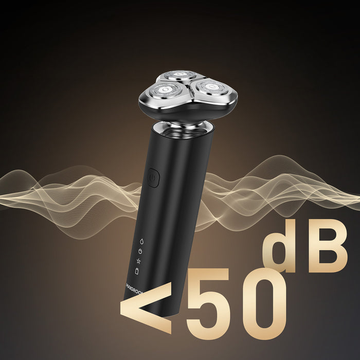 MAXGROOM M-8012 3-в-1 електрическа самобръсначка - черна