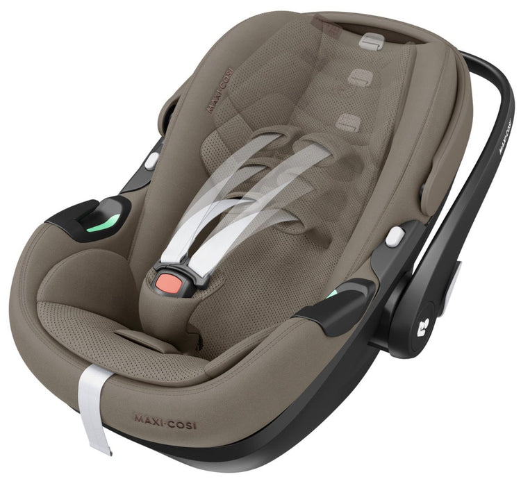 Кошница за кола Maxi-Cosi - Pebble 360 Pro 2, i-Size, 40-87 cm, Twillic, Truffle
