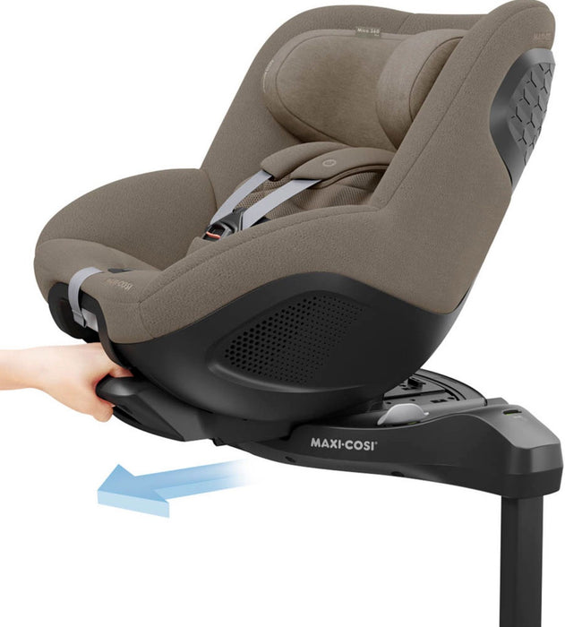 Столче за кола Maxi-Cosi - Pearl 360 Pro, IsoFix, i-Size, 61-105 cm, Authentic Truffle