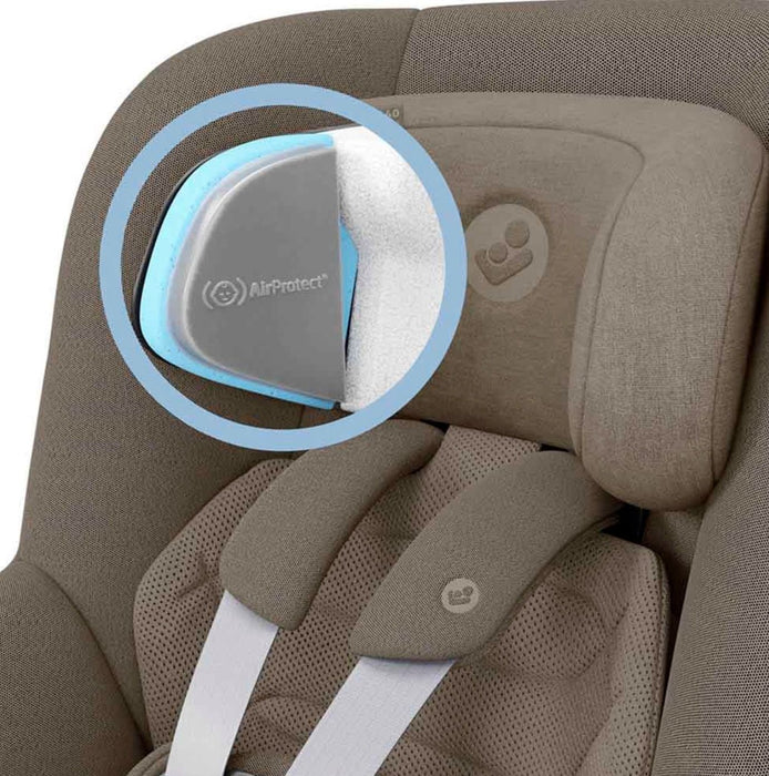 Столче за кола Maxi-Cosi - Pearl 360 Pro, IsoFix, i-Size, 61-105 cm, Authentic Truffle