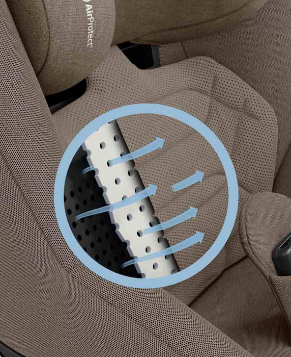 Столче за кола Maxi-Cosi - Pearl 360 Pro, IsoFix, i-Size, 61-105 cm, Authentic Truffle