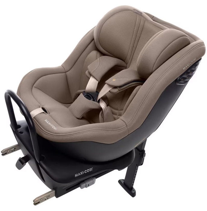 Стол за кола Maxi-Cosi - MobiFix Pro, i-Size, 61-125 cm, Authentic Truffle