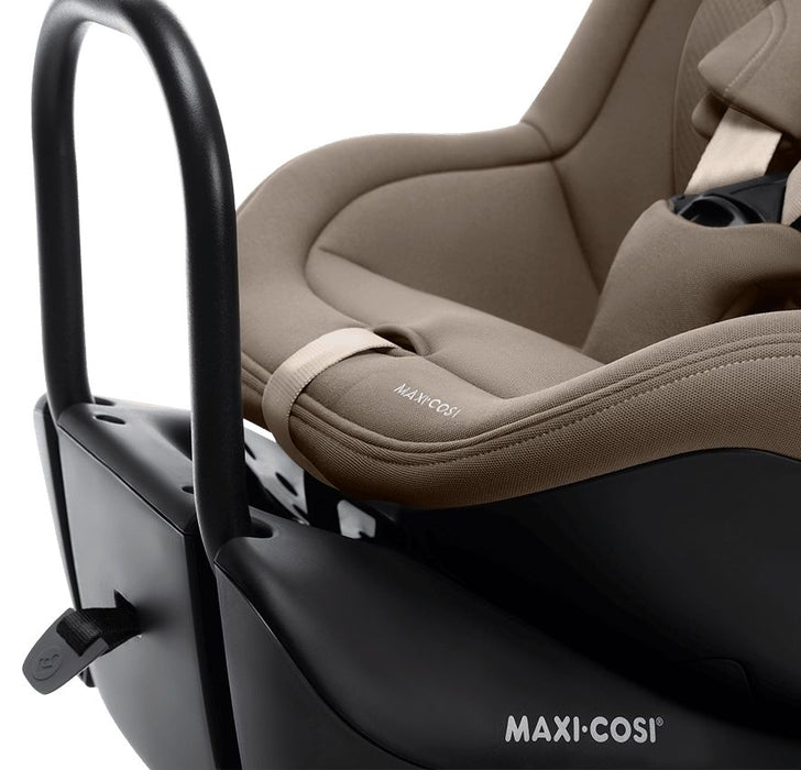 Стол за кола Maxi-Cosi - MobiFix Pro, i-Size, 61-125 cm, Authentic Truffle