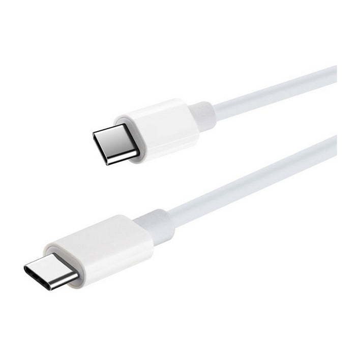 КАБЕЛ MAXLIFE USB-C-USB-C 1M 100W WHITE