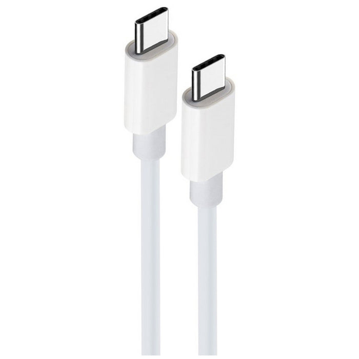 КАБЕЛ MAXLIFE USB-C-USB-C 1M 100W WHITE