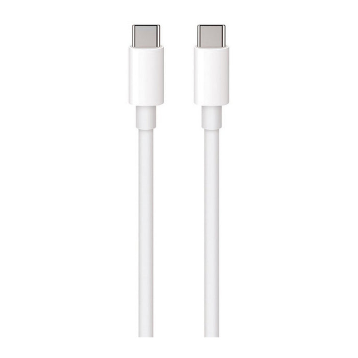 КАБЕЛ MAXLIFE USB-C-USB-C 1M 60W WHITE