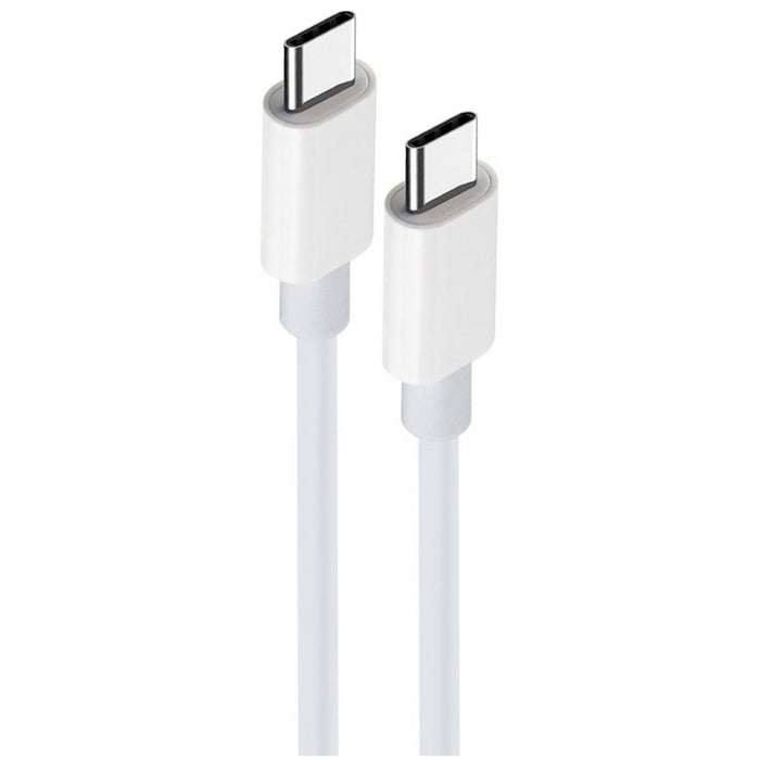 КАБЕЛ MAXLIFE USB-C-USB-C 1M 60W WHITE