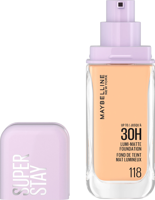 Фон дьо тен Super Stay Lumi Matte - Nr. 118, 35 ml