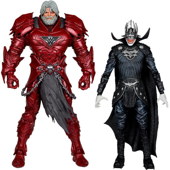 Фигурка DC Multiverse Batman Who Laughs (Knight Armor) &amp; The Merciless (Dark Multiverse) 7in