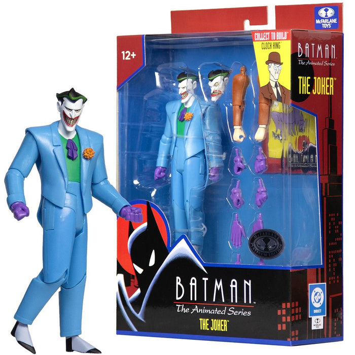 Екшън фигура McFarlane DC Comics: Batman - Joker (Blue Suit) (The Animated Series), 15 cm