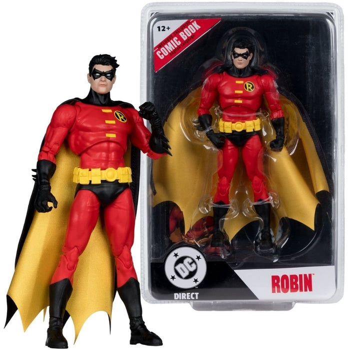 Екшън фигура McFarlane DC Comics: Teen Titans - Robin (Page Punchers) #41