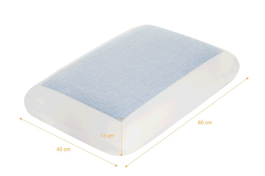 Ортопедична възглавница QMED с охлаждащ гел - памет на формата (COMFORT GEL PILLOW)