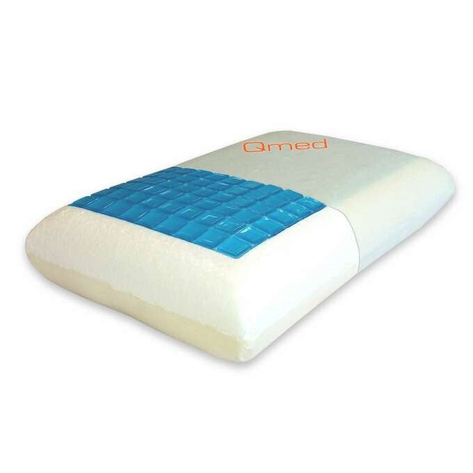 Ортопедична възглавница QMED с охлаждащ гел - памет на формата (COMFORT GEL PILLOW)