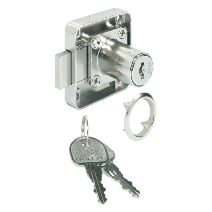 МЕБЕЛНА БРАВА С НАСРЕЩНИК SYMO 18/22MM