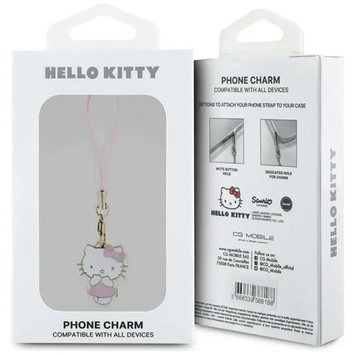 Медальон Hello Kitty Charm Kitty Cute - розов