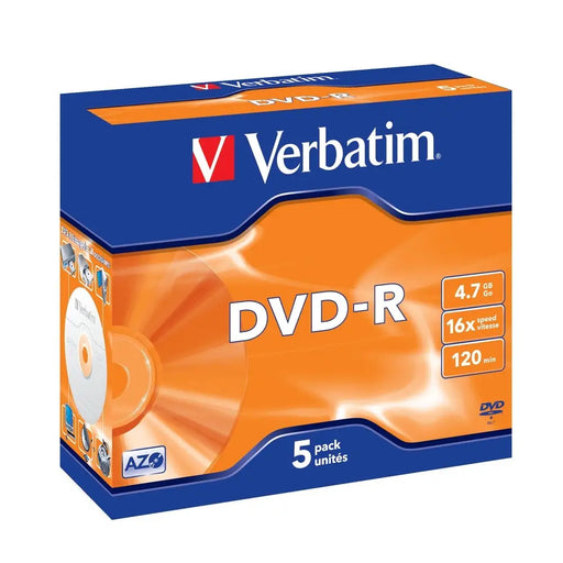 Медия Verbatim DVD - R AZO 4.7GB 16X MATT SILVER