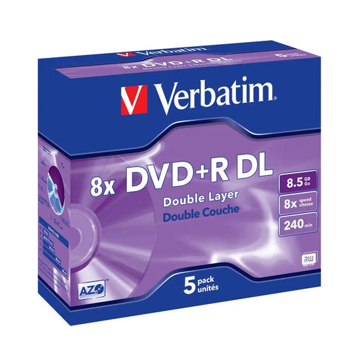 Медия Verbatim DVD + R DOUBLE LAYER 8.5GB 8X MATT