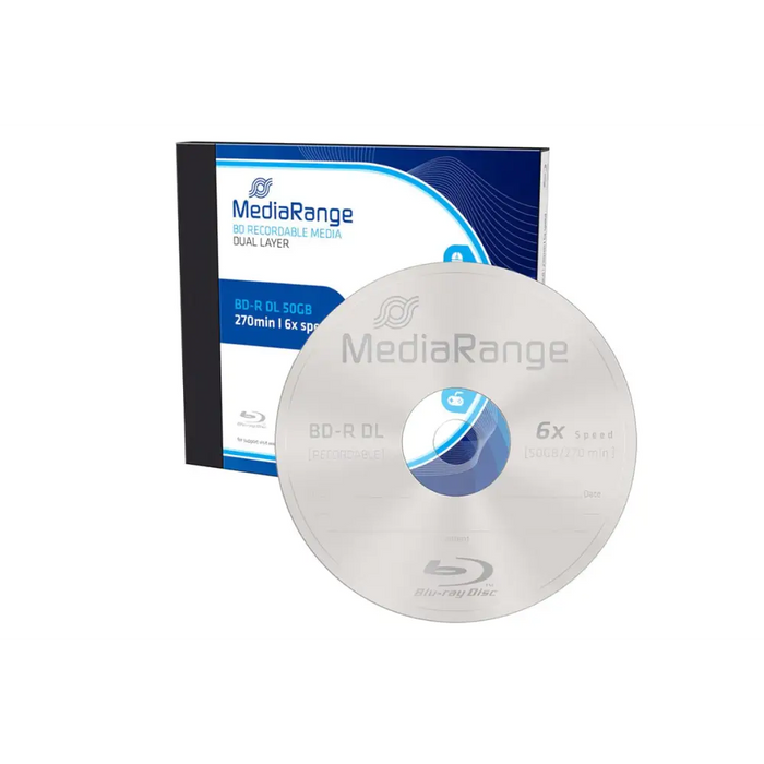 MediaRange BD-R Double Layer 50Gb 6X - Box