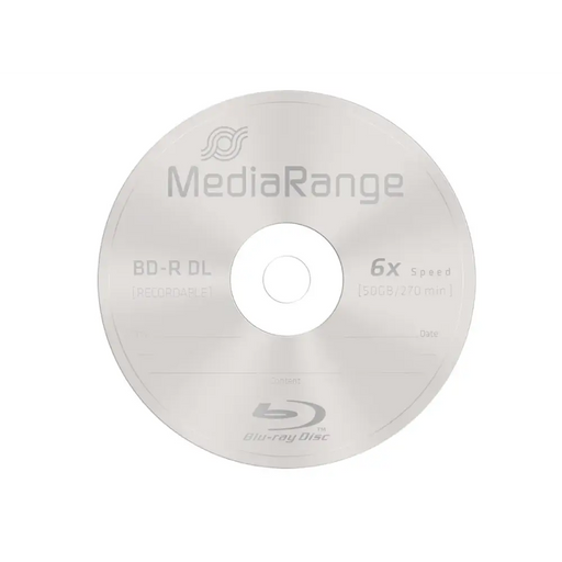 MediaRange BD-R Double Layer 50Gb 6X - Box