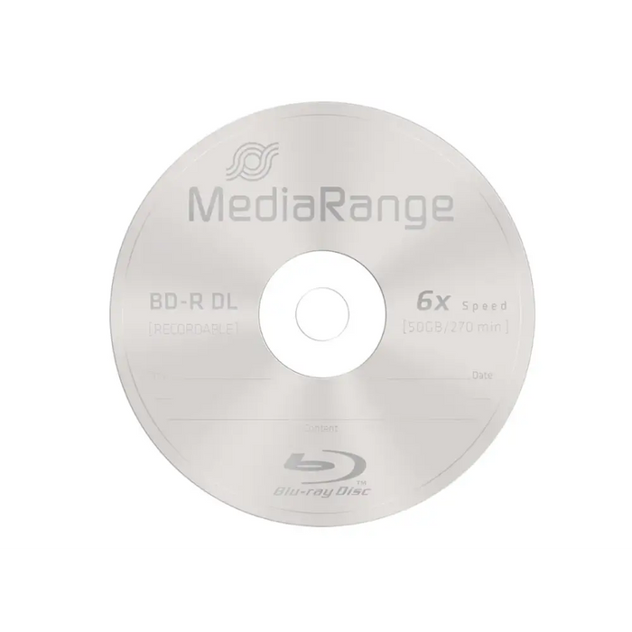 MediaRange BD-R Double Layer 50Gb 6X - Box