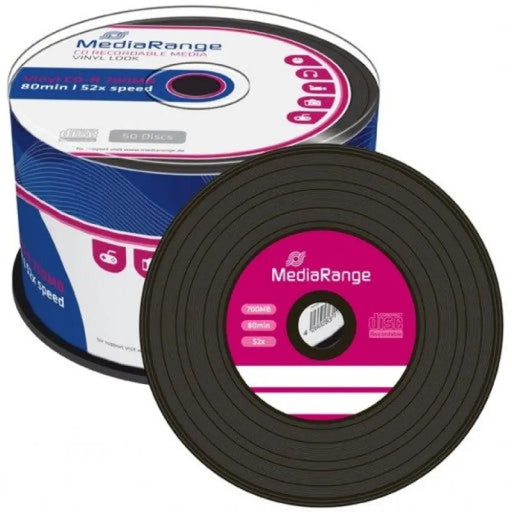 MediaRange CD-R Vinil 700Mb. 50 броя в шпиндел