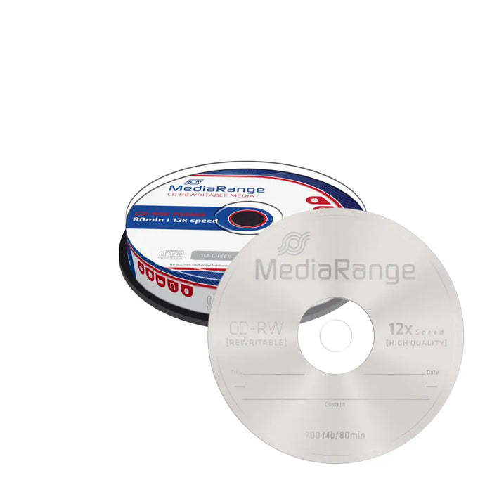 MediaRange CD-RW 700Mb. 25 броя в шпиндел