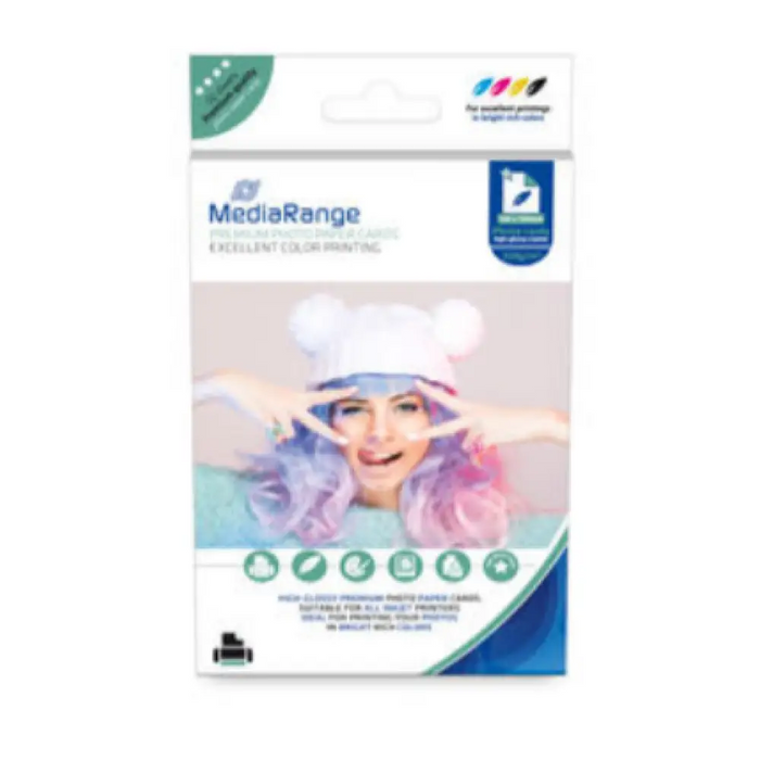 MediaRange Фото хартия 100 x 150mm 50 бр. Glossy