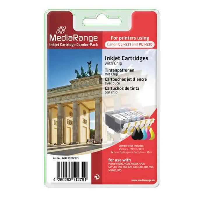 MediaRange MRCP 520 C 521(Canon)for use with: Pixma IP3600
