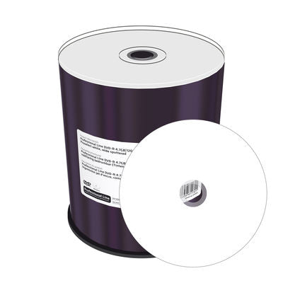 DVD-R 4.7GB|120min 16x speed, inkjet fullsurface printable, 100бр. в шпиндел